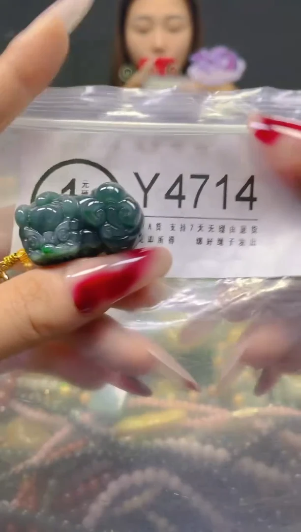 颈饰未镶嵌翡翠/Y/翡翠A货，一件也是批发价