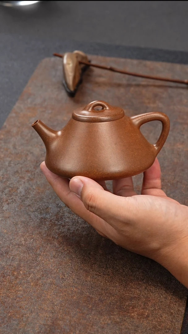 茶壶紫砂子冶石瓢