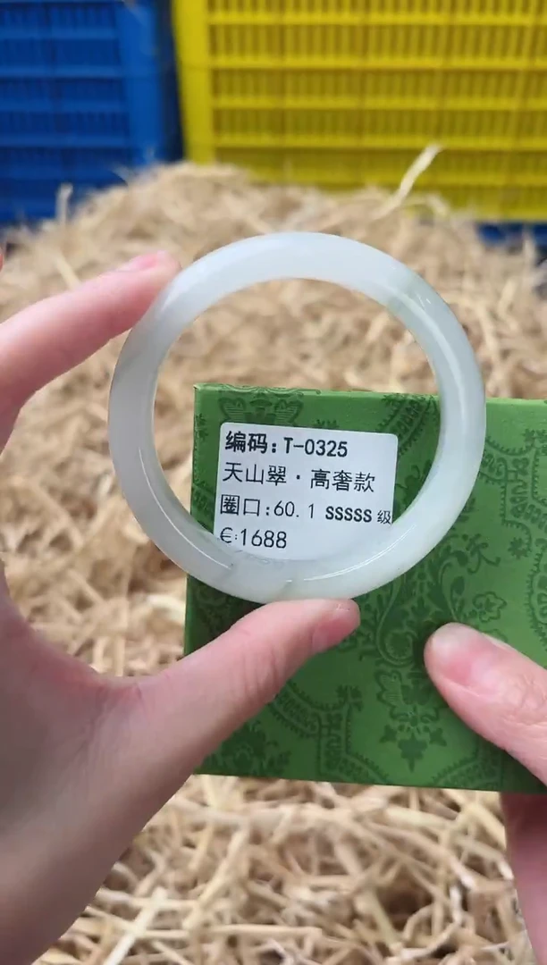 未镶嵌手镯石英质玉T-0325