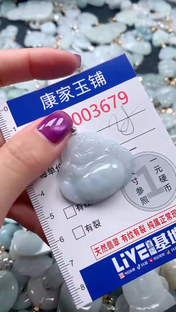 颈饰未镶嵌翡翠3679