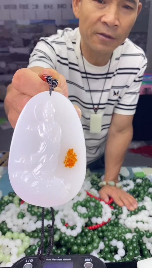 天然玉石未镶嵌颈饰