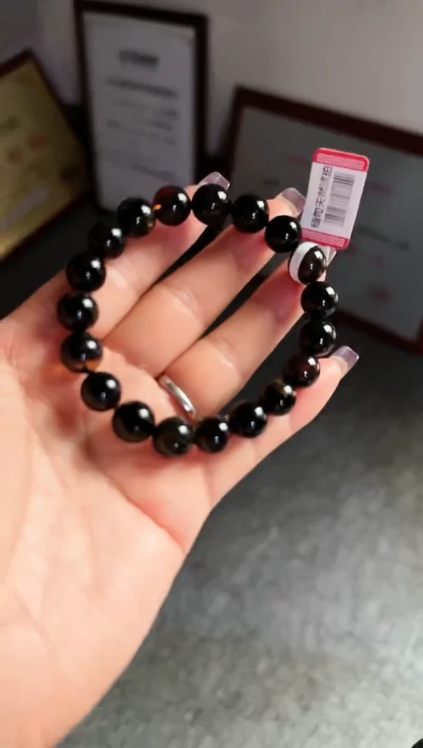 未镶嵌琥珀手串#15微瑕缅甸琥珀药珀手串10mm