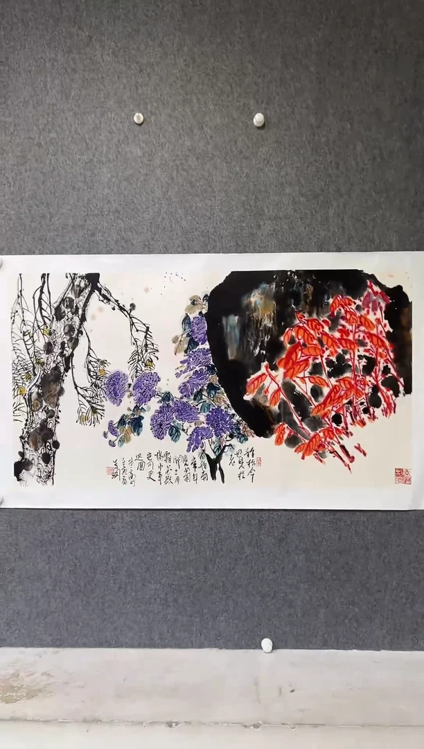 国画李纲-8平尺-国画作品