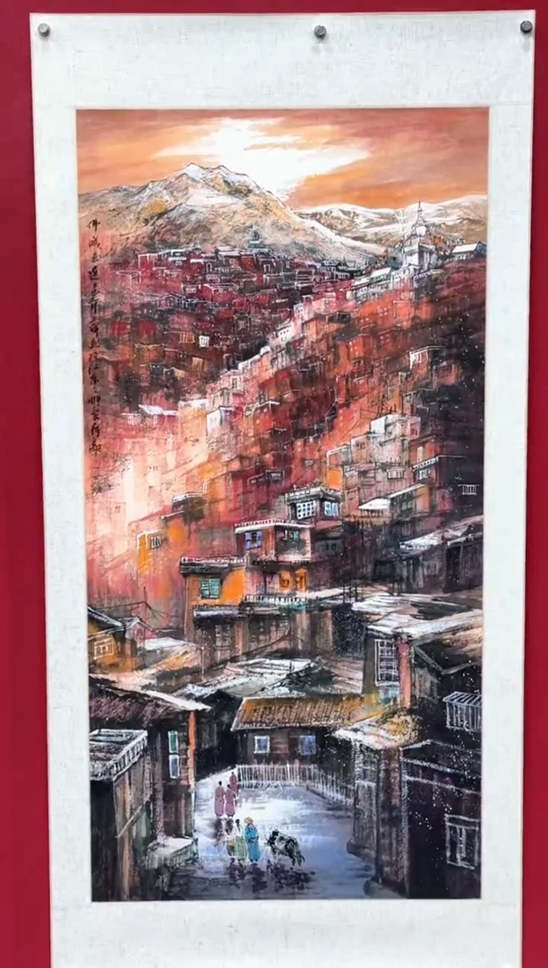 国画国画绘画山水花鸟