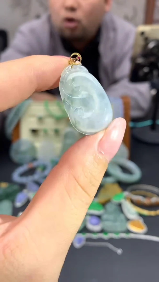 【闪购商品】翡翠颈饰未镶嵌42-天然翡翠