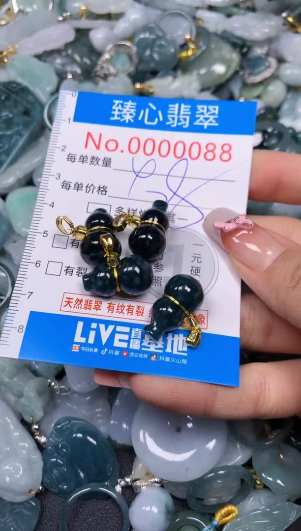 【闪购商品】翡翠颈饰未镶嵌含绳0000088