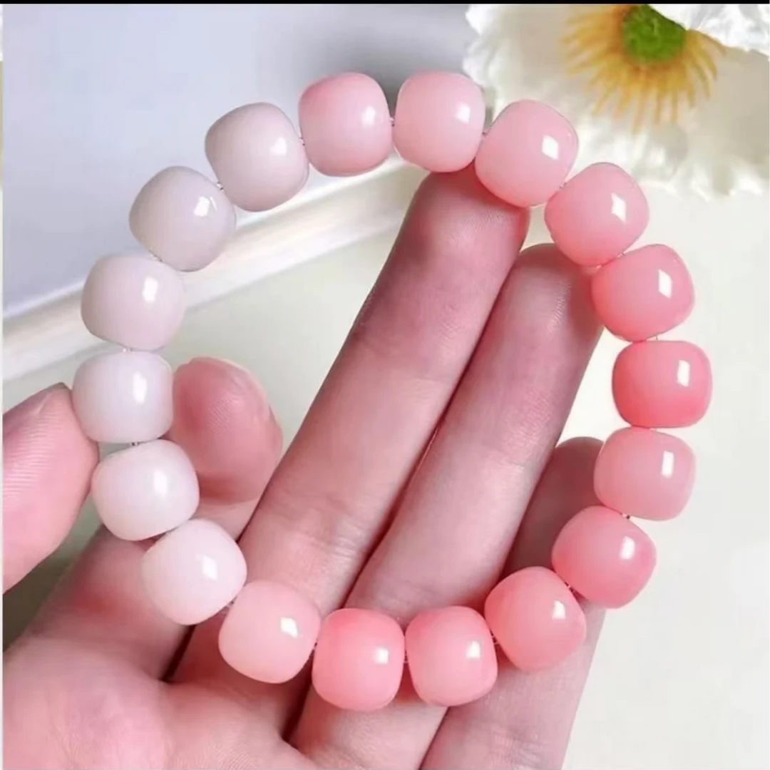 粉菩提手串16*1.2精品手串288（无礼盒）