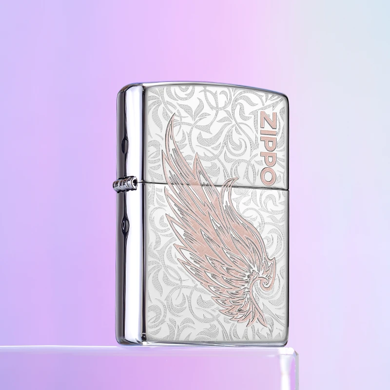 【七夕礼物】Zippo打火机热恋羽翼送男生礼物高级轻奢实用热恋之翼