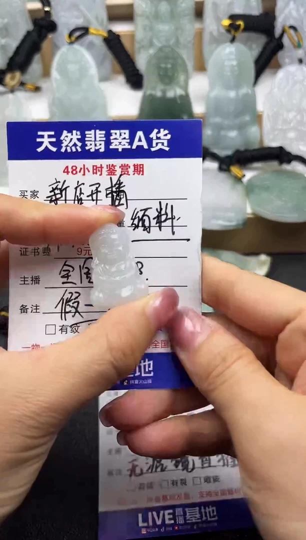 颈饰未镶嵌翡翠