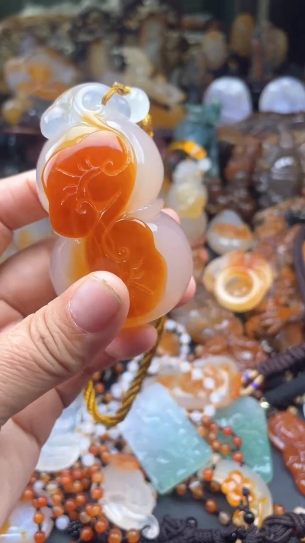 【闪购商品】玛瑙/玉髓颈饰未镶嵌AA