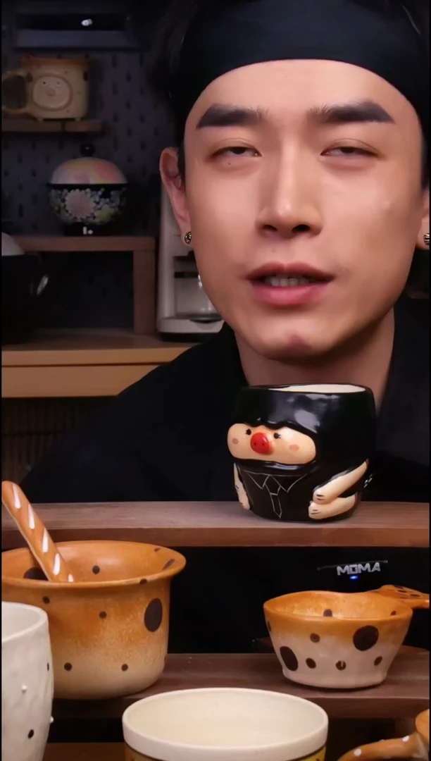 杯子景德镇可爱设计师款陶瓷