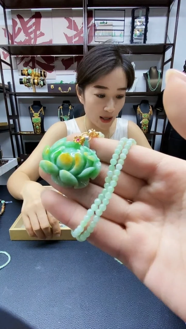 颈饰未镶嵌翡翠翡翠吊坠