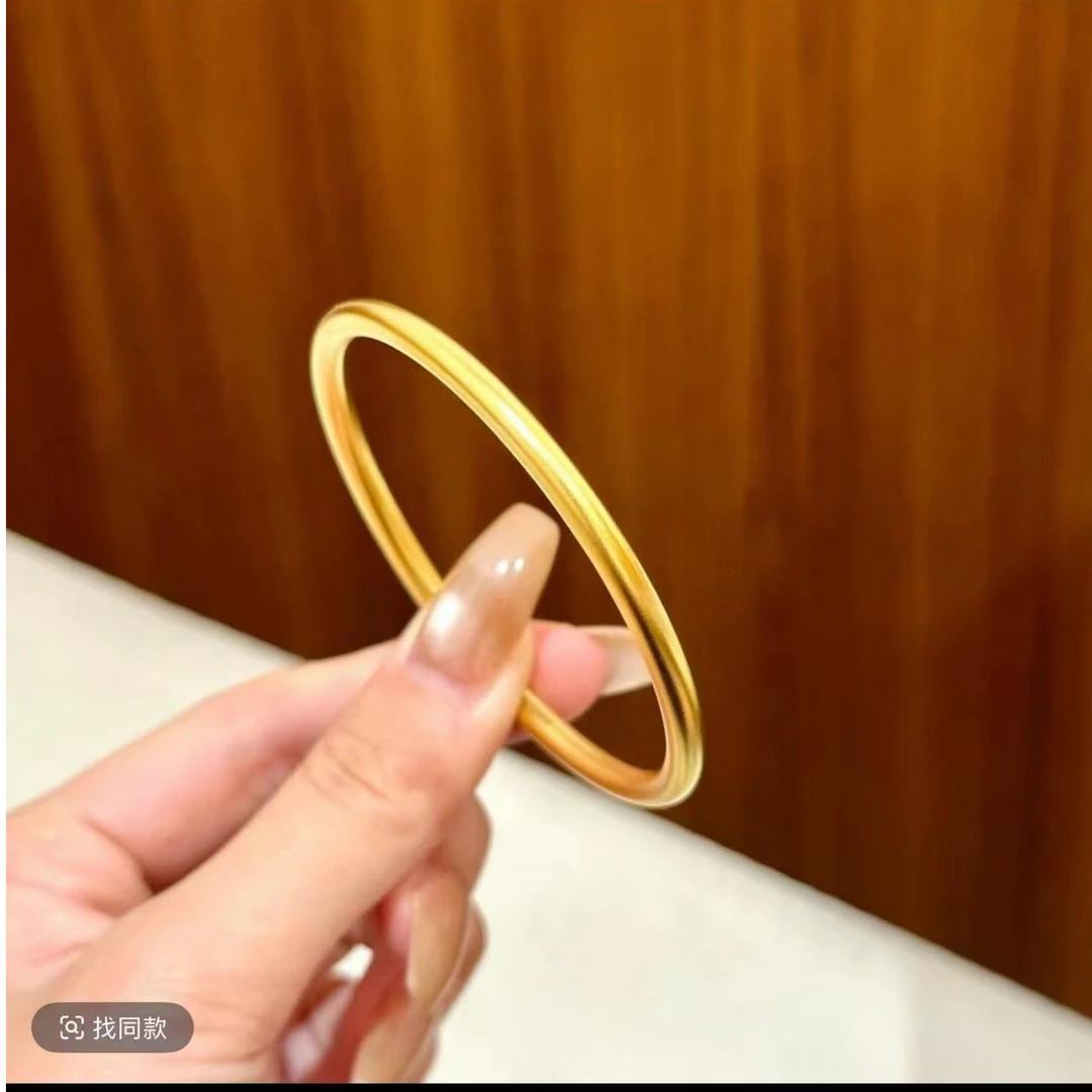 【薇薇姐专享】经典素圈闭口手镯
