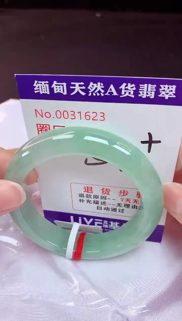未镶嵌手镯翡翠54（48小时鉴赏期 ）