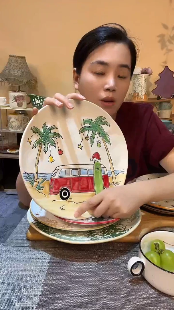 瓷片11英寸汽车盘 微瑕介意勿拍