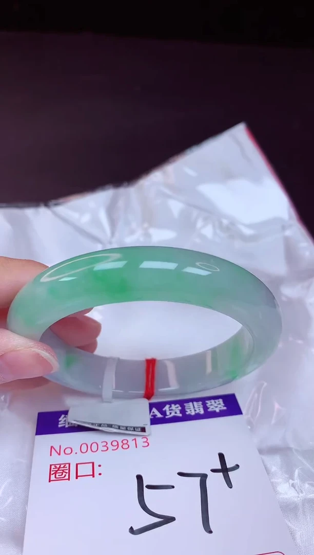 未镶嵌手镯翡翠57+