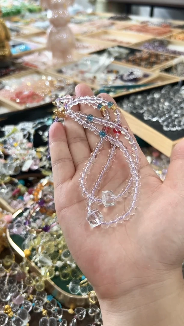未镶嵌手链水晶手机挂