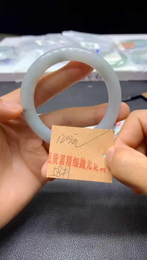 定制翡翠翡翠手镯未镶嵌天然A货翡翠/54