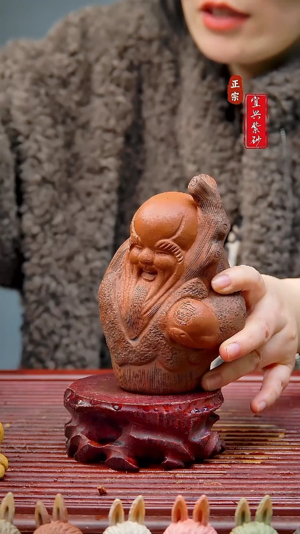紫砂茶宠宜兴紫砂茶宠摆件