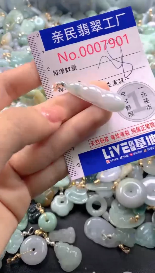 颈饰未镶嵌翡翠7901