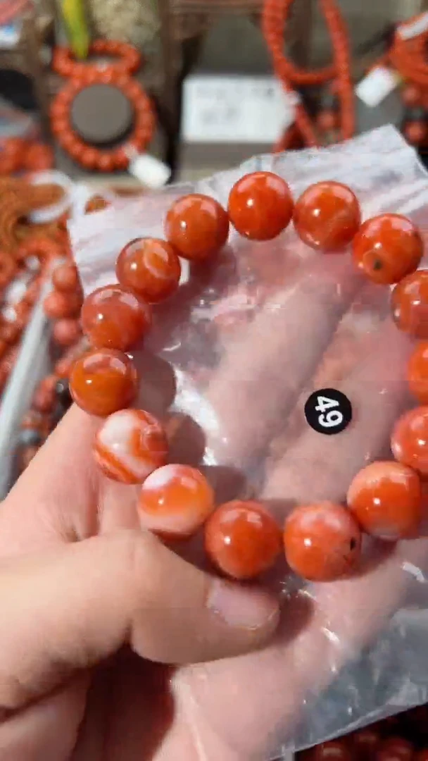 【闪购商品】南红玛瑙手串未镶嵌15