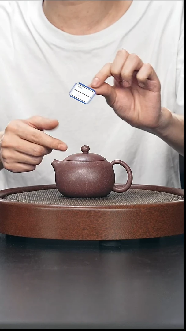 茶壶紫砂西施-千禧紫泥-全手工无添加（完美品）