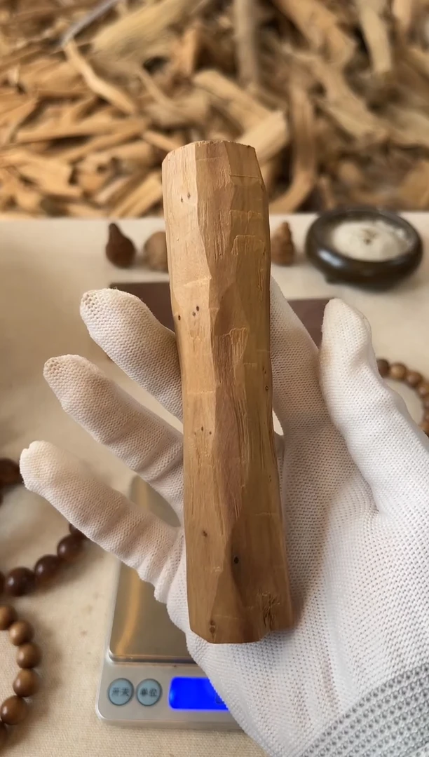 檀香木其他白*白正区老山檀 原材料棍棍 63克