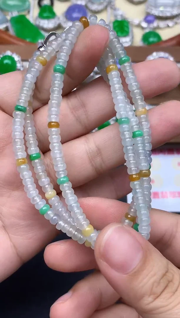 颈饰未镶嵌翡翠328-中国好珍宝