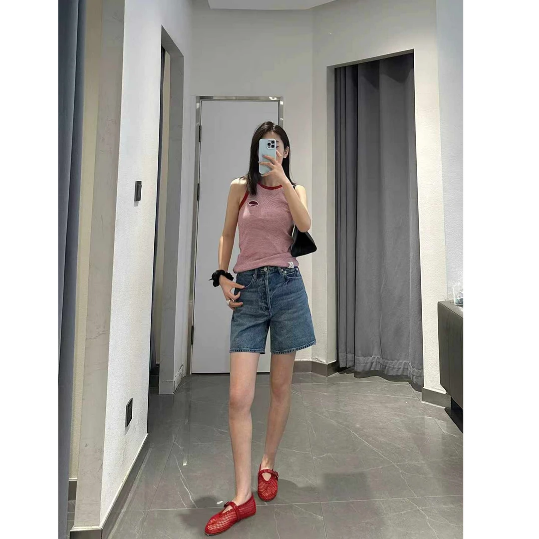 F3552美式运动修身背心