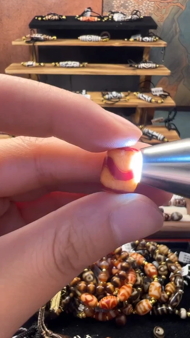 玛瑙/玉髓（覆膜）颈饰合金55.(微瑕)