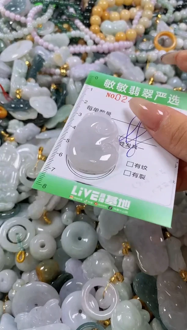 翡翠未镶嵌颈饰闪购0247713