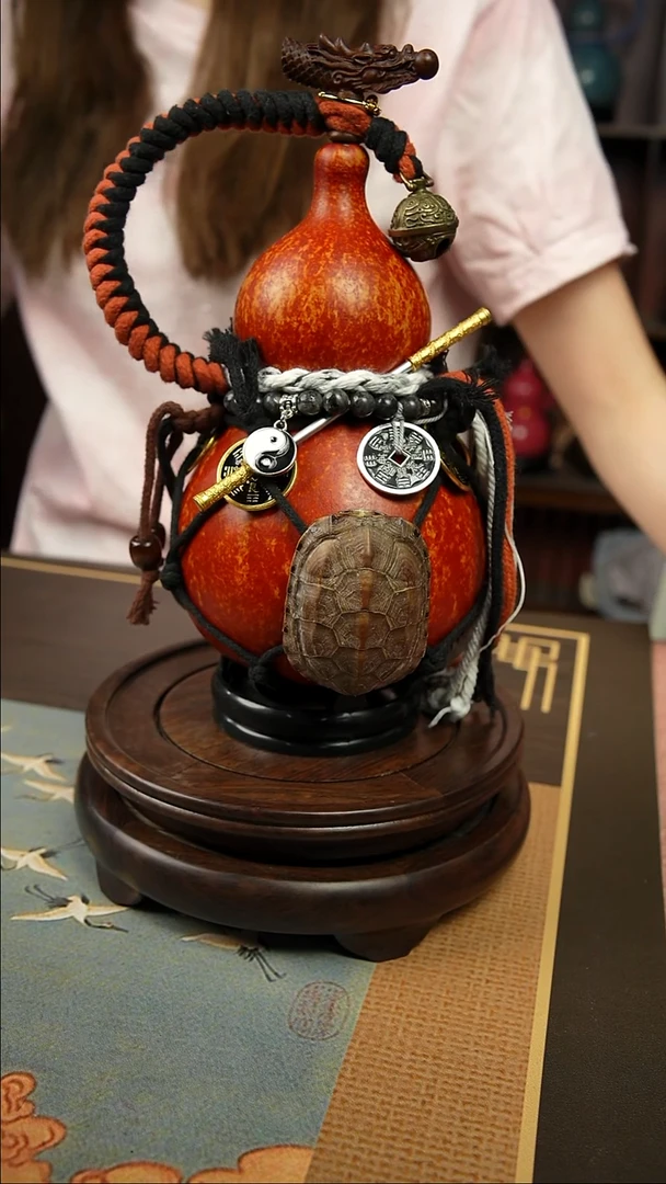 479号750ml左右非遗大漆酒葫芦