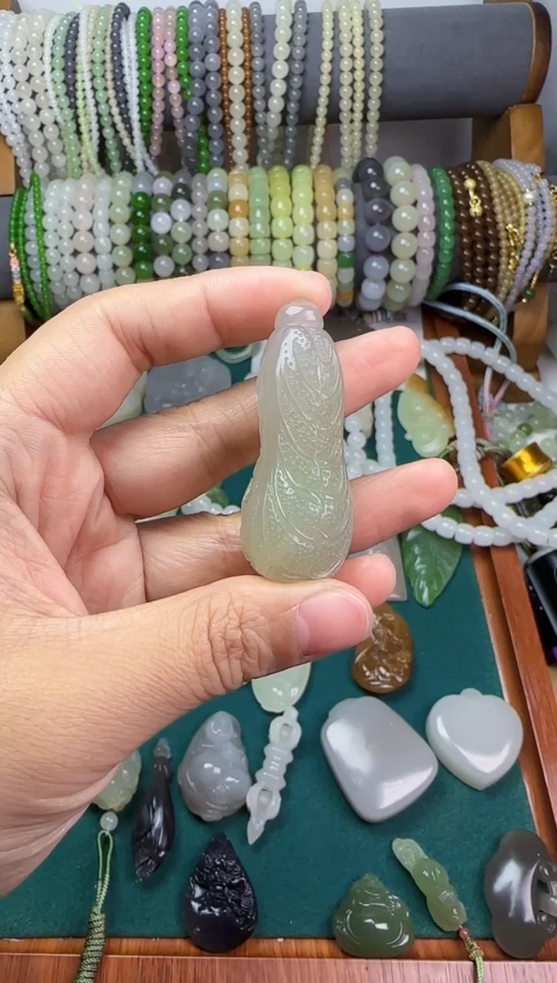 【闪购商品】和田玉无未镶嵌白菜