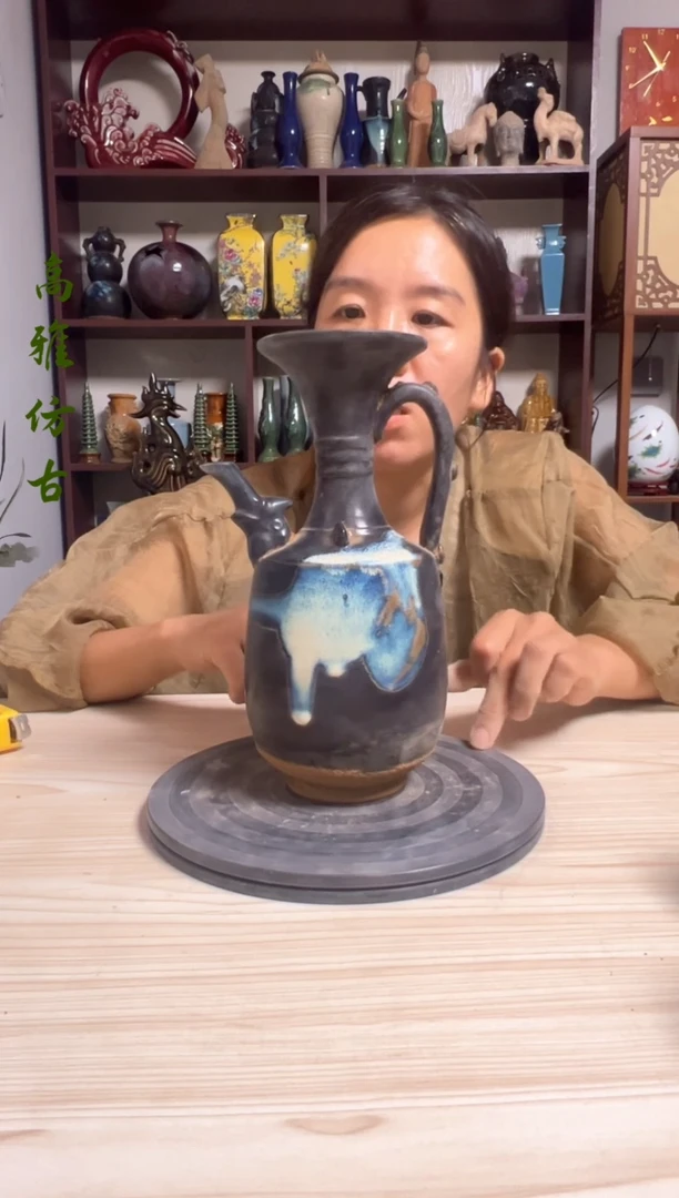 复古高雅仿古瓷器摆件