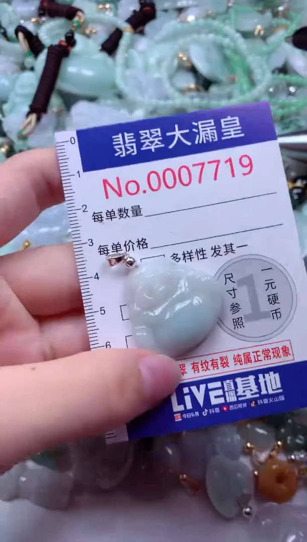 吊坠(不含链)未镶嵌翡翠7719