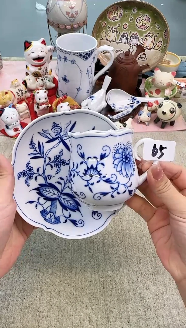 瓷片泡泡的瓷器好看到爆