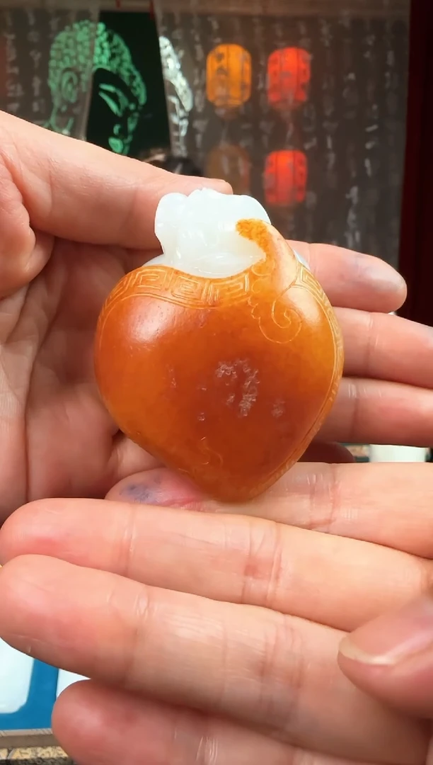 未镶嵌和田玉把件龙龟