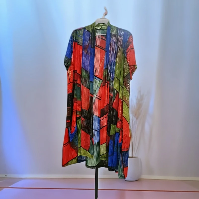 夏季新款百搭防晒披肩开衫T056