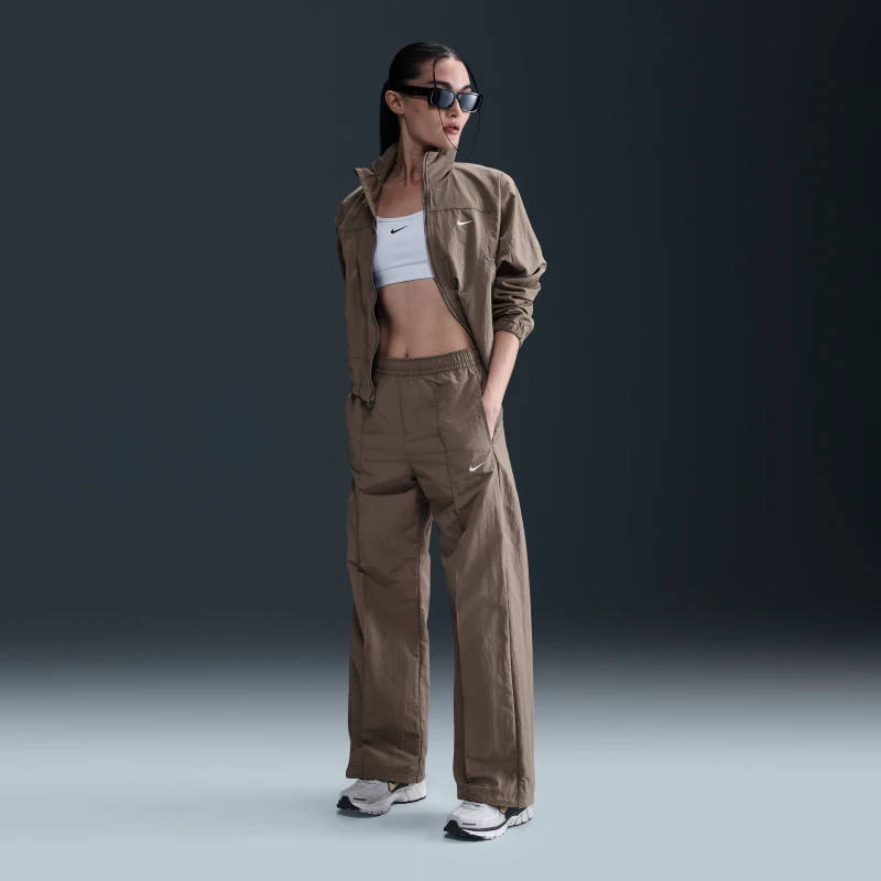 【退】Nike耐克女子防泼水防晒梭织中腰长裤夏季FQ3589