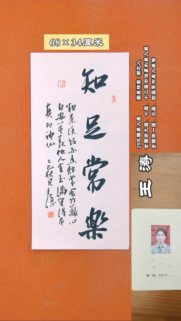 书法48D王涛书法作品