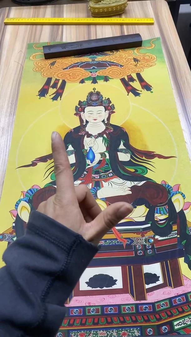 卷轴画精品挂饰 唐卡tk16109