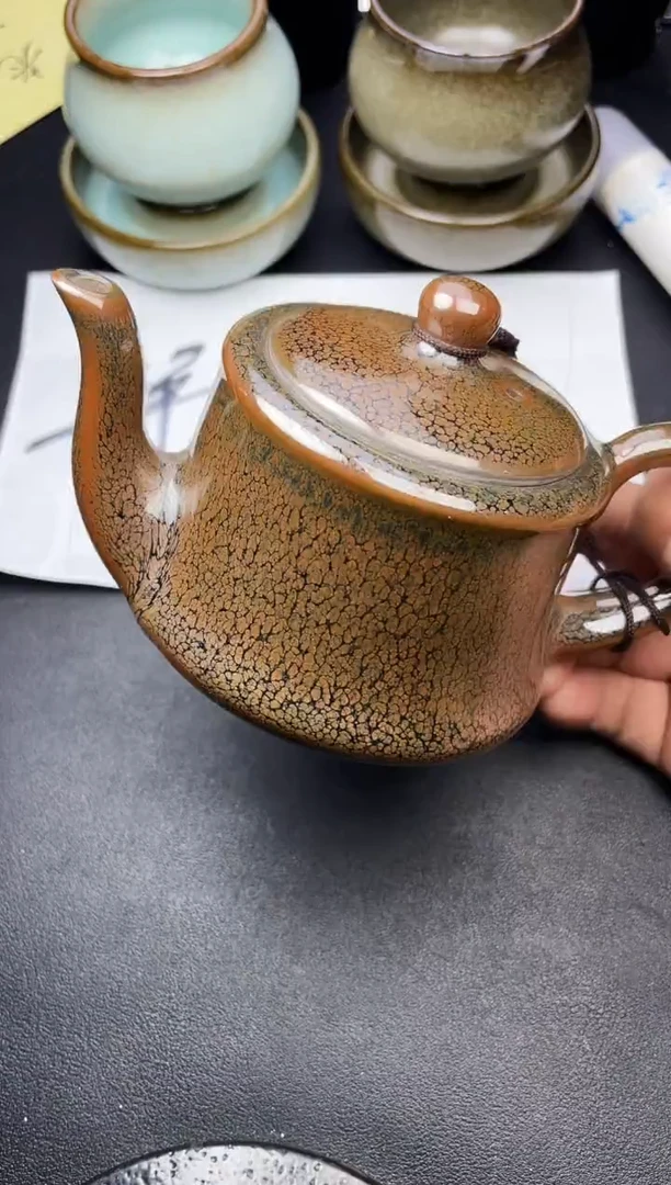 【闪购商品】茶盏108叶紫建盏叶紫