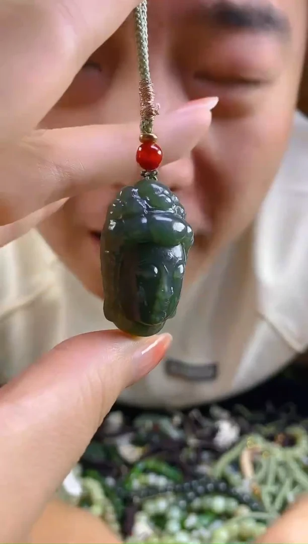 和田玉未镶嵌颈饰多样性发货，拍一发一