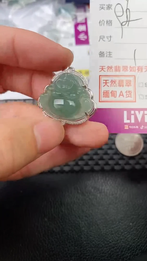 翡翠银S925镶嵌颈饰燕*·