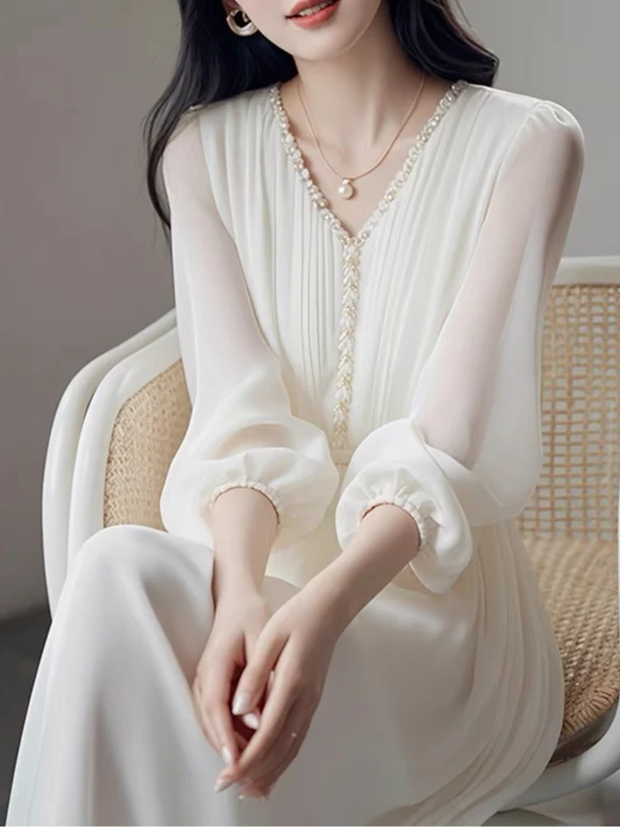 【601-700编码点这里】高端时尚气质显瘦法式连衣裙