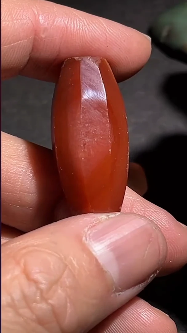 未镶嵌颈饰玛瑙/玉髓pz1124-89老珠子单珠