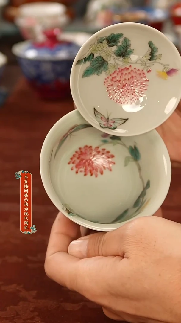 陶瓷景德镇手工手绘美器