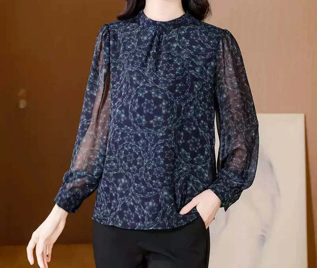 轻奢高级感新款气质显瘦时尚百搭精致上衣