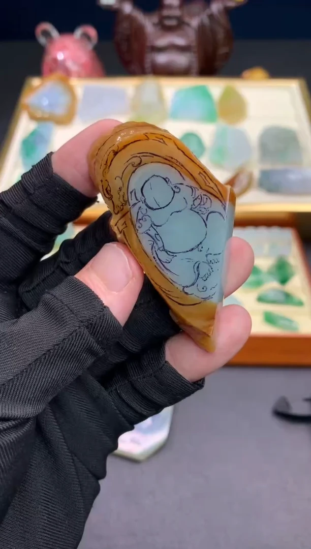 未镶嵌定制翡翠天然翡翠裸石（包工）