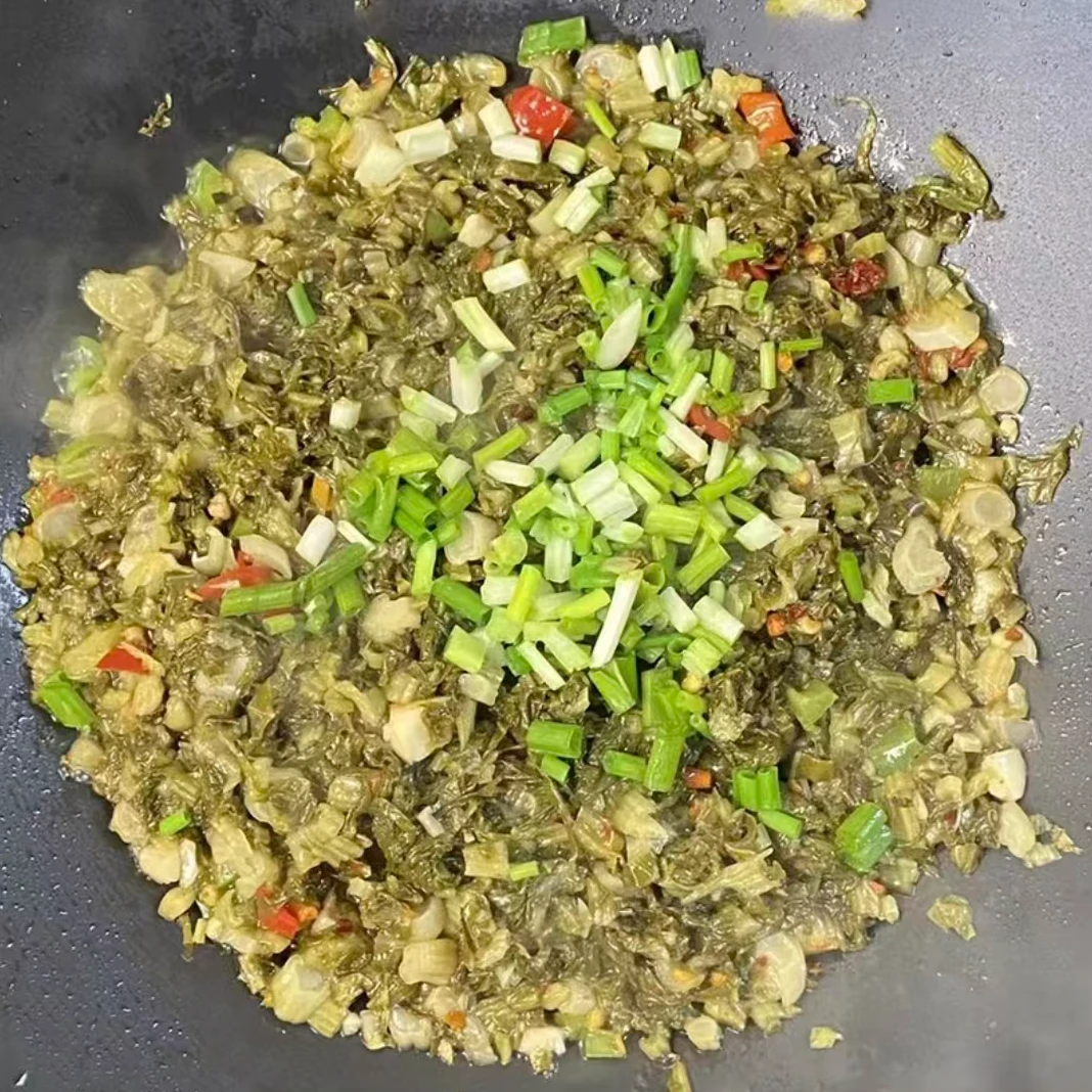 桑植水酸菜  下饭菜农村自种水酸菜